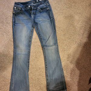 Miss Me 8899deb2r Skinny women jeans 28 (31 inseam)